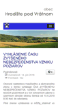 Mobile Screenshot of hradistepodvratnom.sk